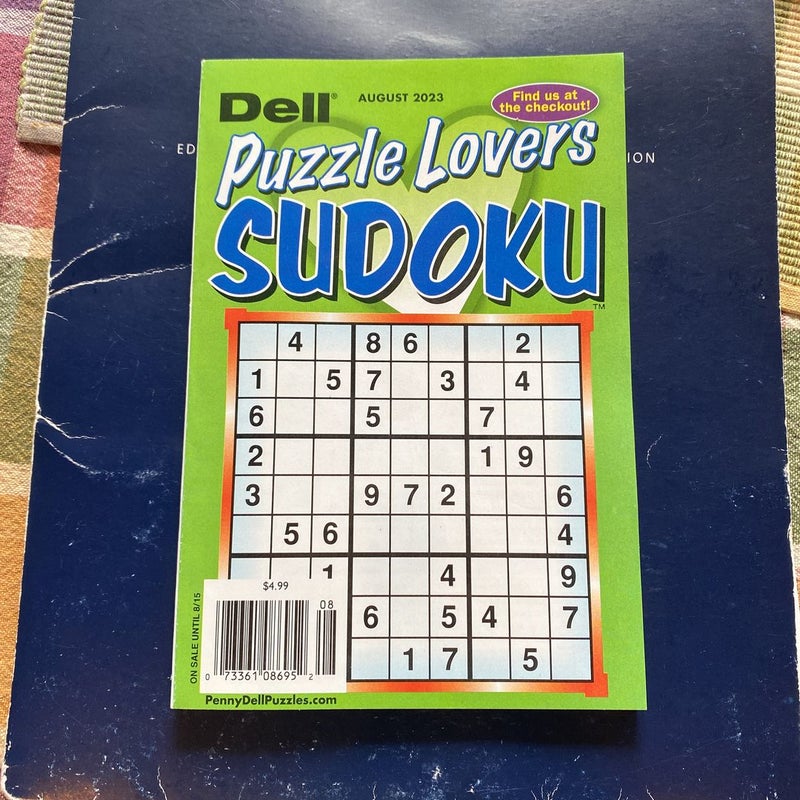 Puzzle Lovers Sudoku by Penny Dell Puzzles, Paperback Pangobooks