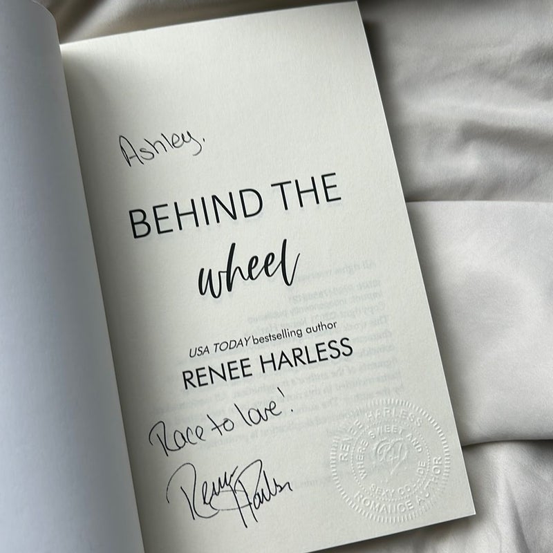 Behind The Wheel - SIGNED