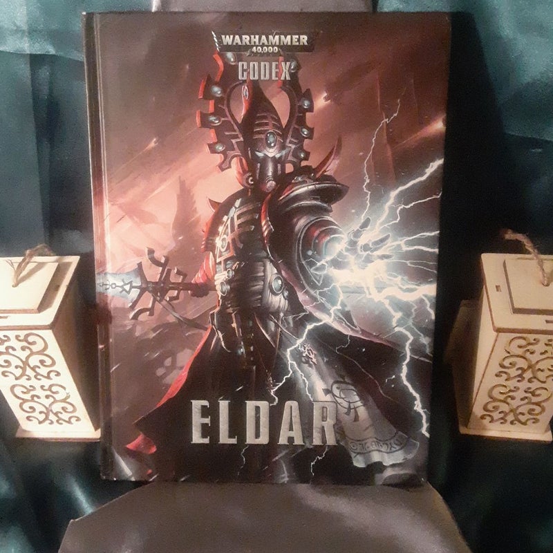Warhammer 40k Codex Eldar 2012 hardcover book, Gamesworkshop