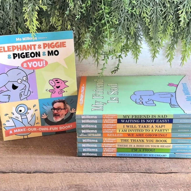 Mo Willems Elephant and Piggie Book Lot 