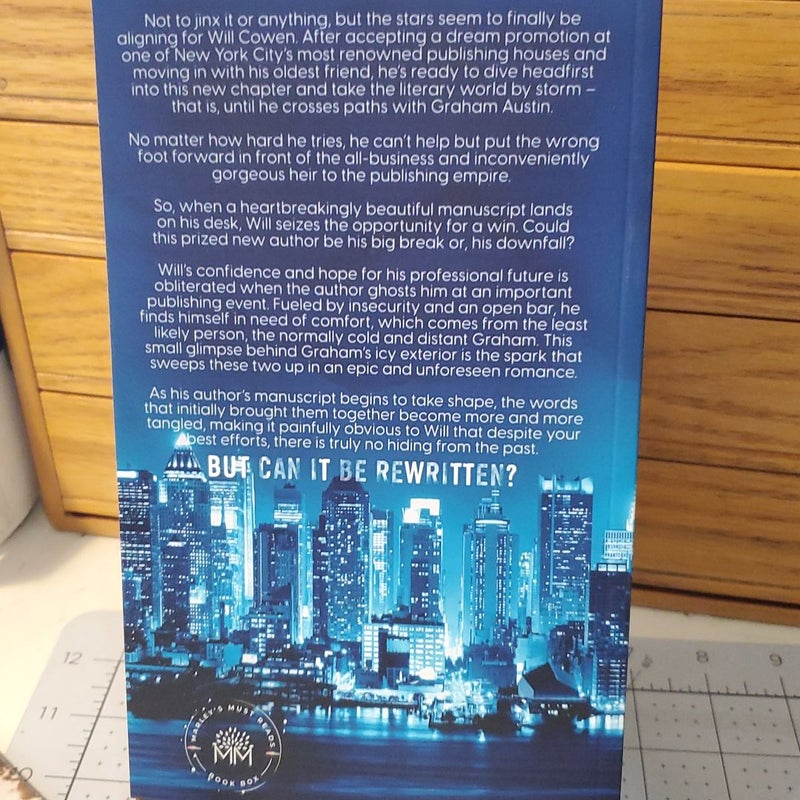 You and I Rewritten Marley Must Reads Mahogany Special Edition with Bookplate and sticker