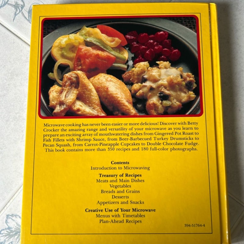 Betty Crocker's Microwave Cookbook