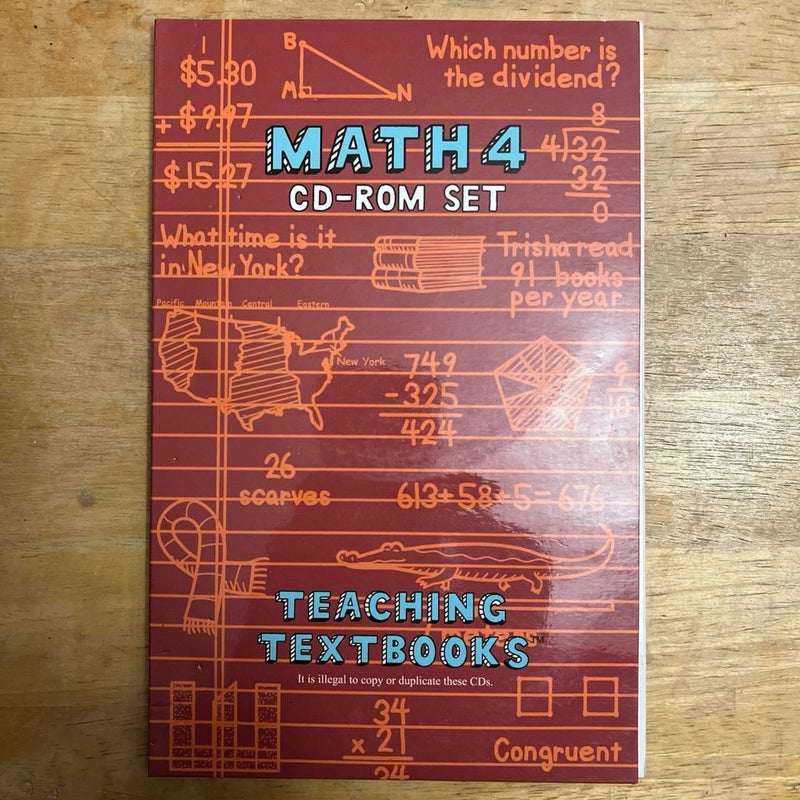 Math 4 CD-ROM Set 