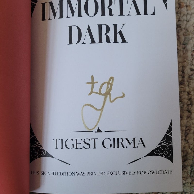 Immortal Dark (OWLCRATE) +page overlays