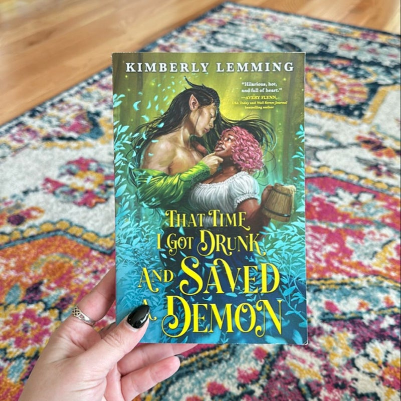 That time i got drunk and saved a demon by kimberly lemming paperback