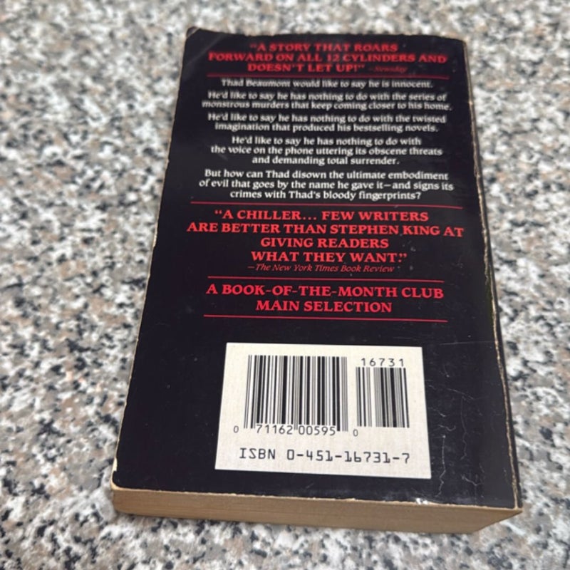 The Dark Half First paperback edition