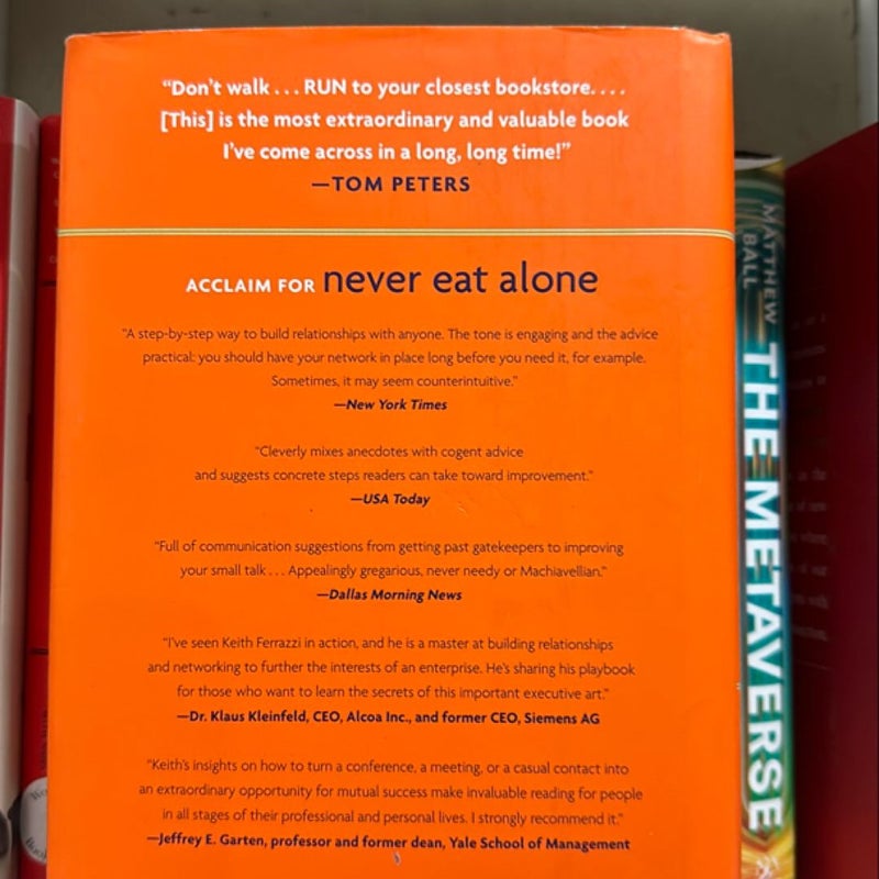 Never Eat Alone, Expanded and Updated