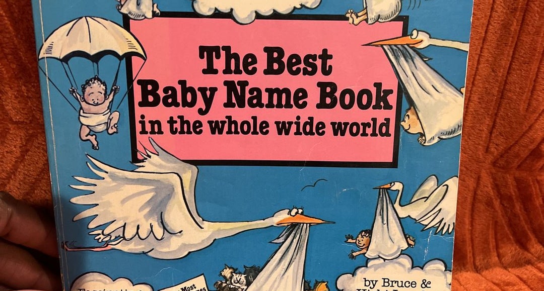 The very best baby name store book in the whole wide world