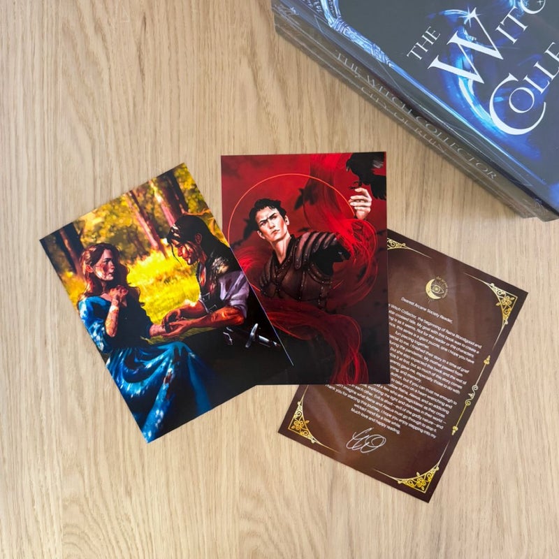 The Witch Collector & City of Ruin SIGNED, SEALED *Arcane Society Exclusive Editions*