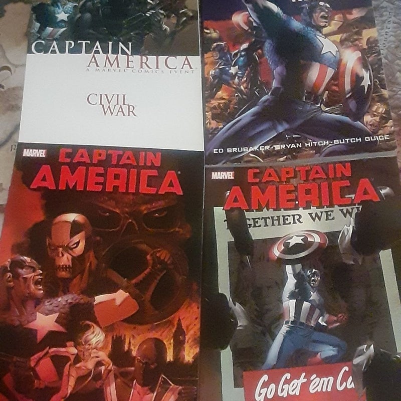 Captain America Ed Brubaker tpb lot