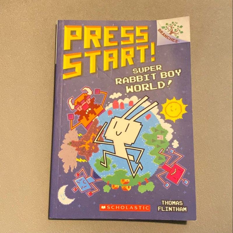 Super Rabbit Boy World!: a Branches Book (Press Start! #12)