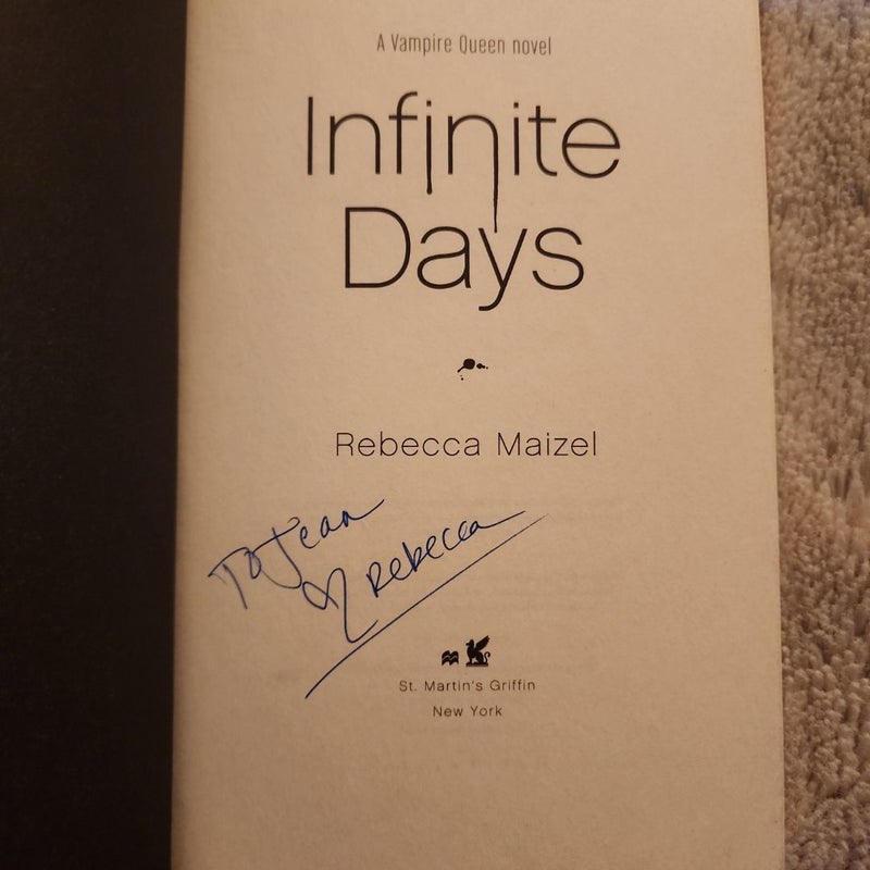 ✨️ Infinite Days (Signed ARC)