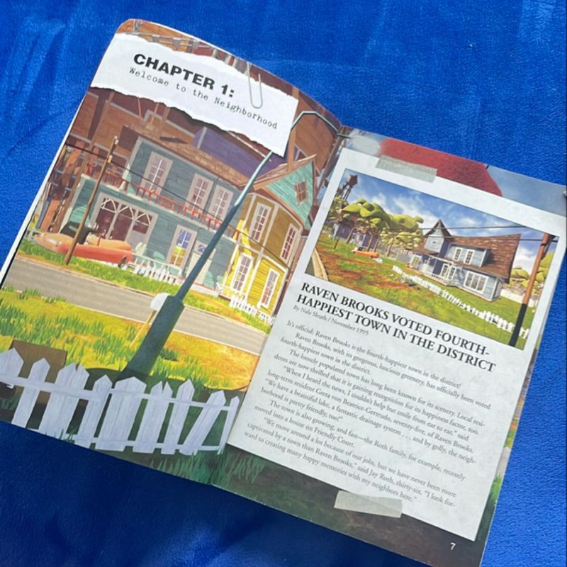 A Sneak Peek Into The Neighbor's Notebook - The Official Guidebook For Hello Neighbor Games