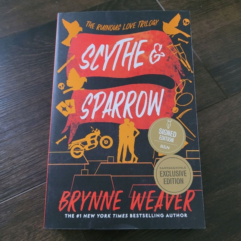 SIGNED Scythe and Sparrow by Brynne Weaver