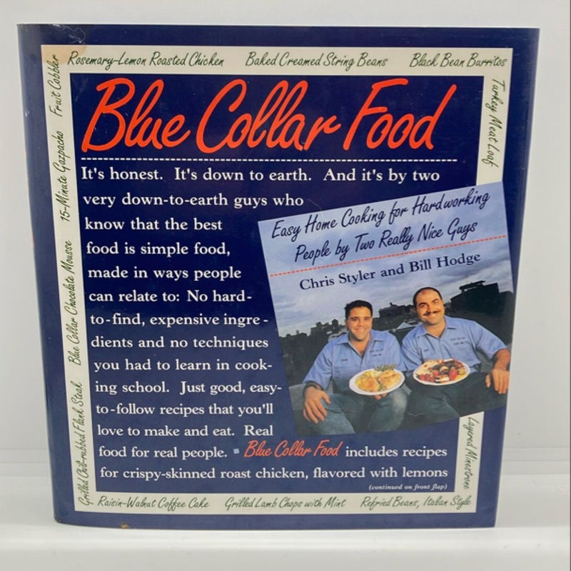 Blue Collar Food      FIRST EDITION