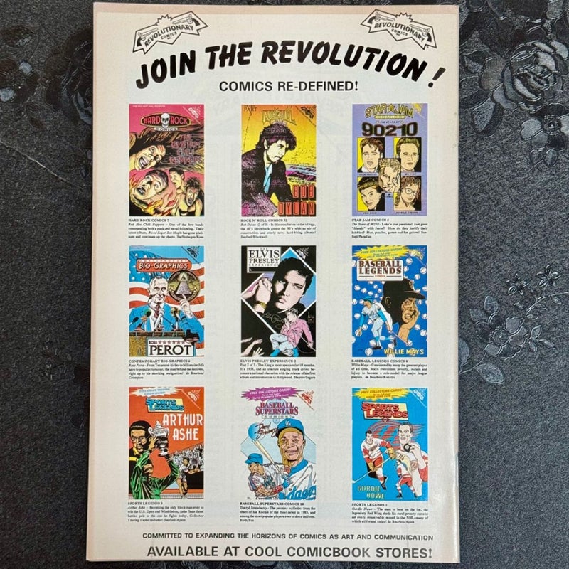 Baseball Legends # 8 Oct 1992 Willie Mays Revolutionary Comics 