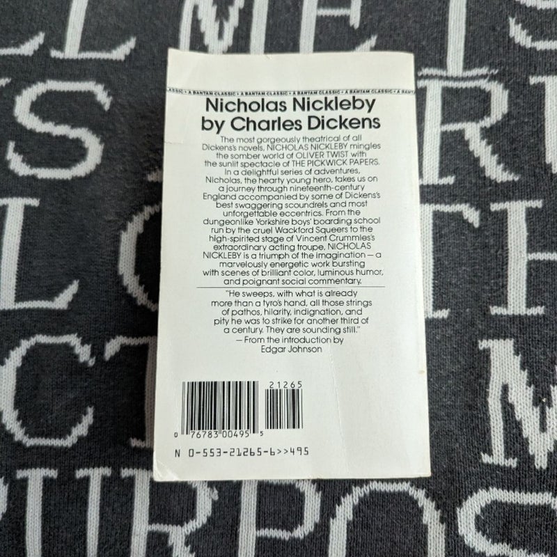 Nicholas Nickleby