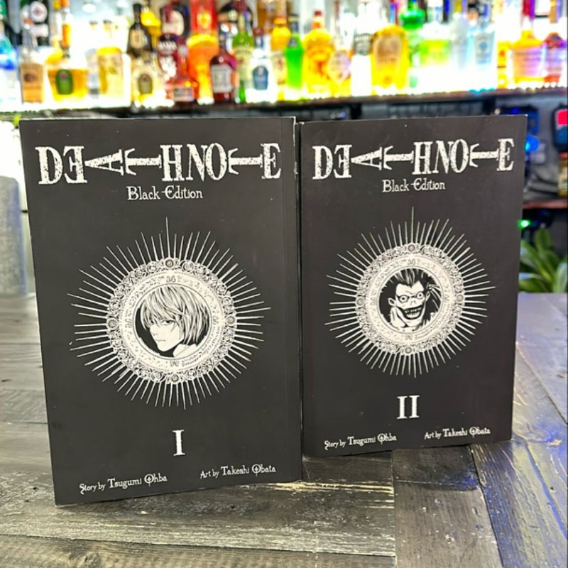 Death Note Black Edition, Vol. 1 and 4