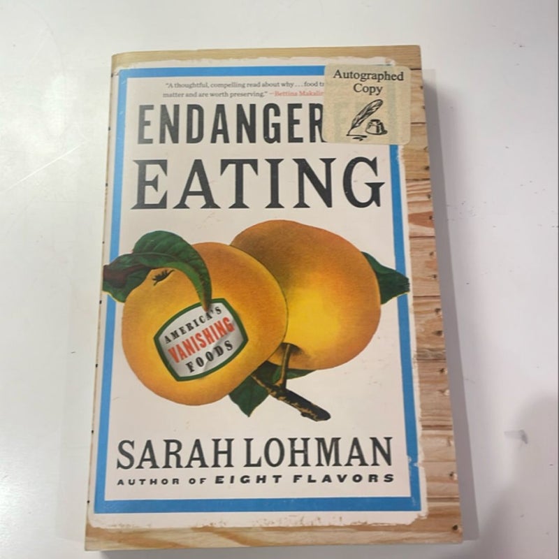 Endangered Eating