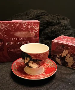 Hades & Persephone collectable tea cup and saucer