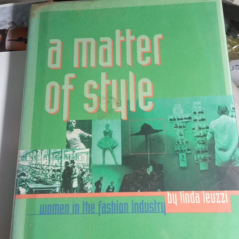 A Matter of Style (First Edition)
