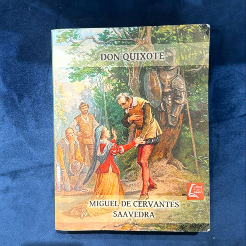 DON QUIXOTE - Large Print