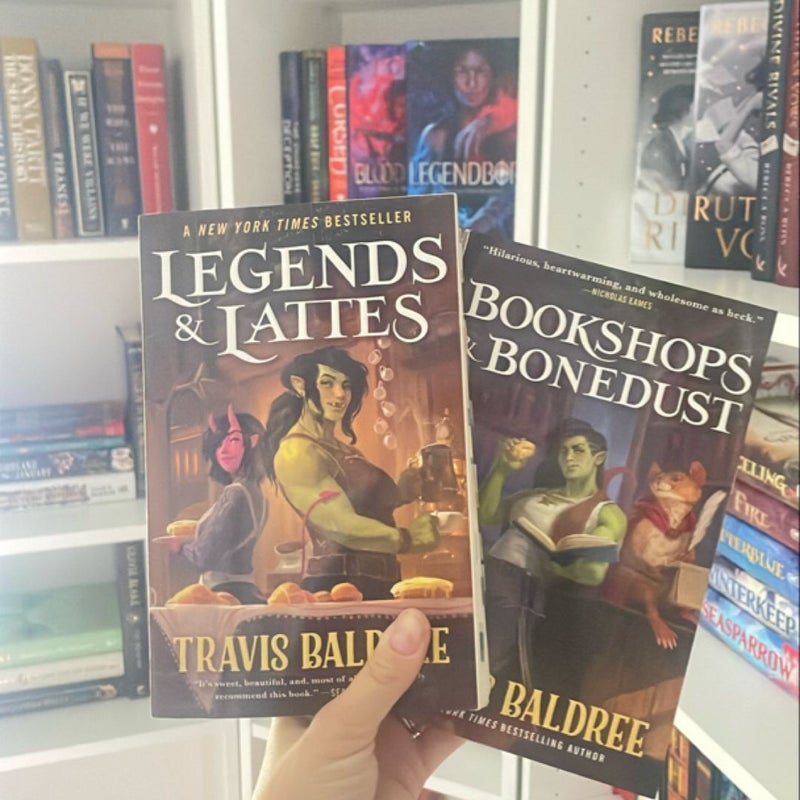 Legends and Lattes/Bookshops and Bonedust Annotated Set 