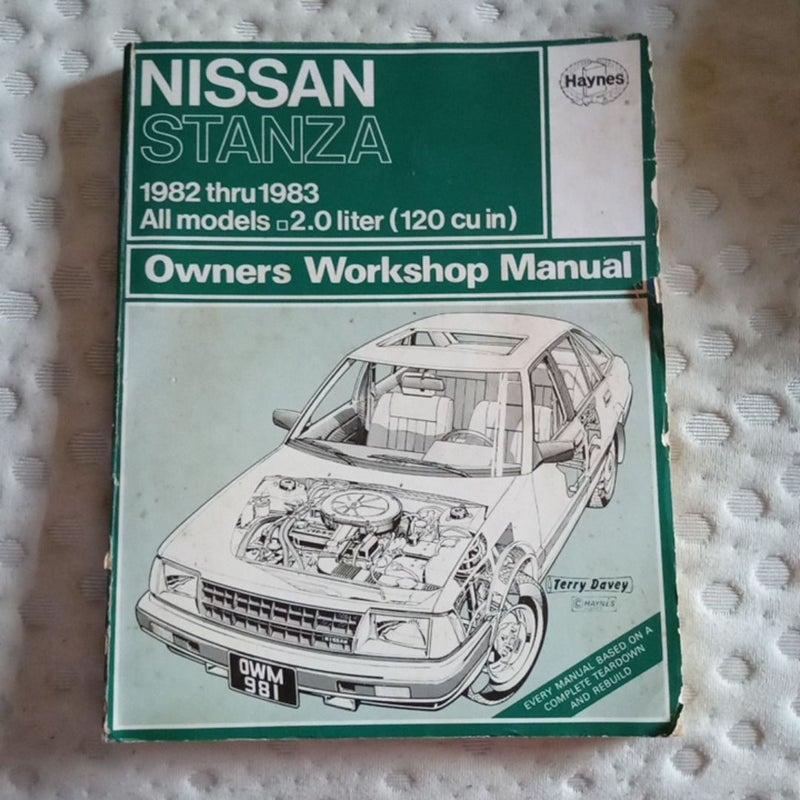 Nissan Stanza Owners Workshop Manual