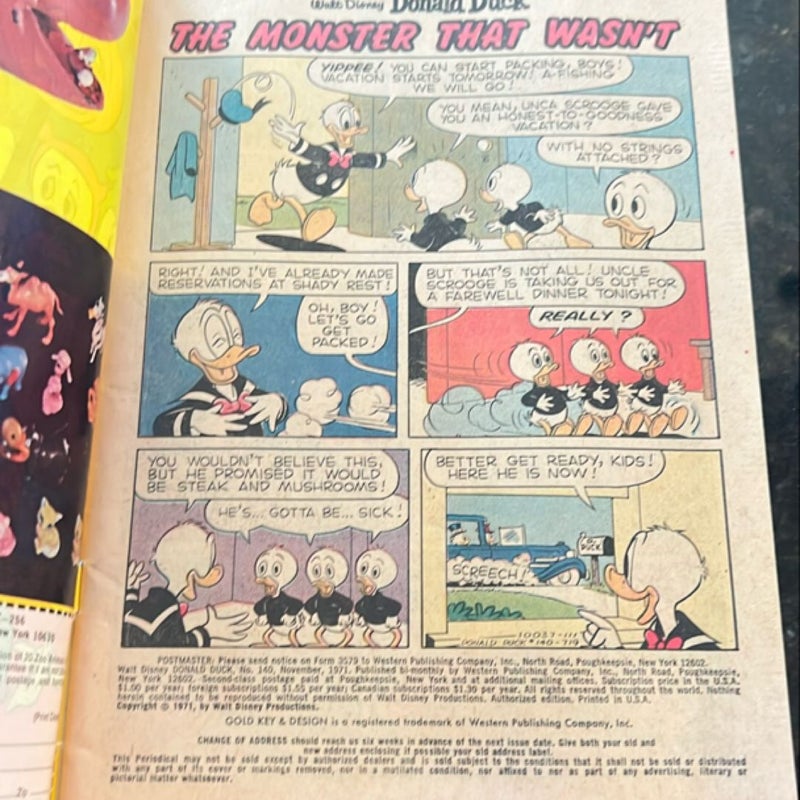 Walt Disney's Donald Duck The Monster That Wasn't