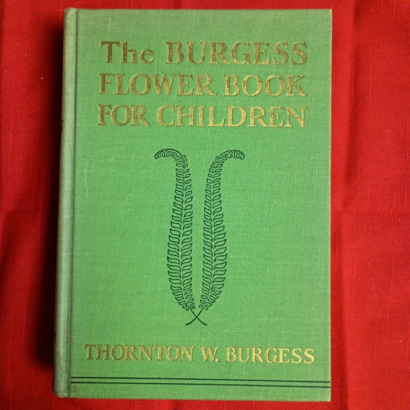 The Burgess Flower Book For Children 