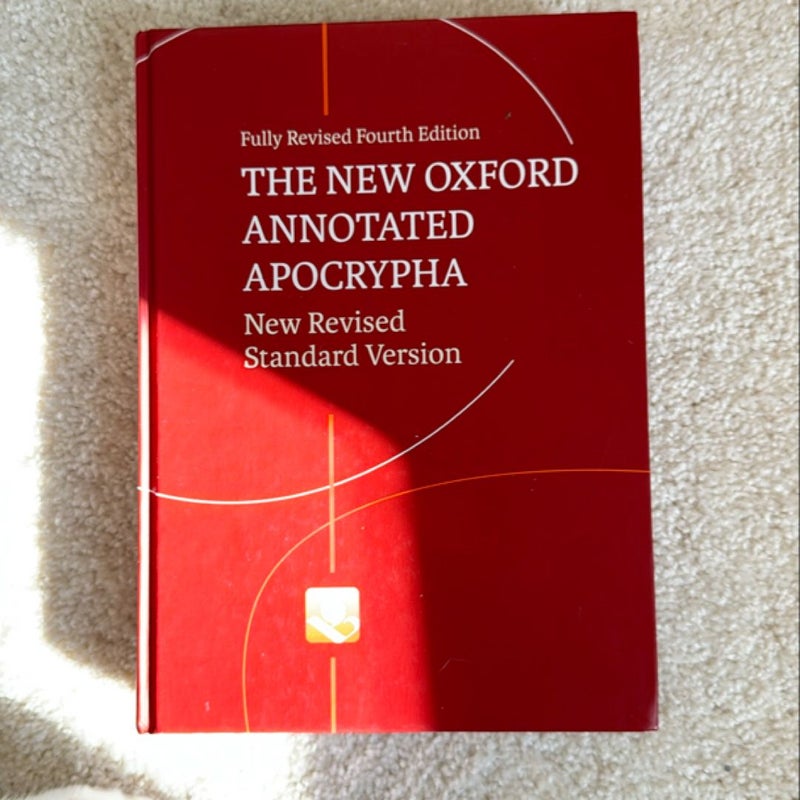 The New Oxford Annotated Apocrypha