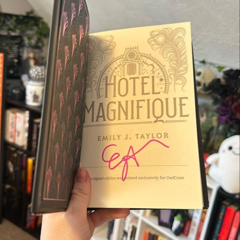 Hotel Magnifique- owlcrate edition