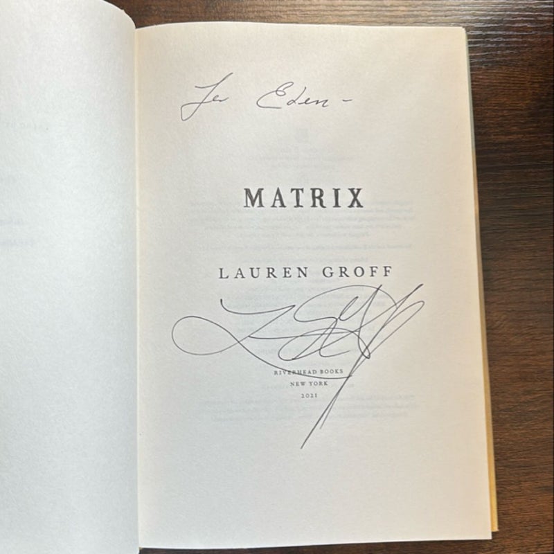 Matrix (signed)