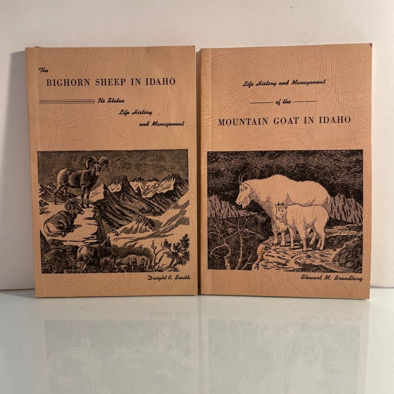 2 Life History and Management Wildlife Books Vintage 1950s Paperbacks ...