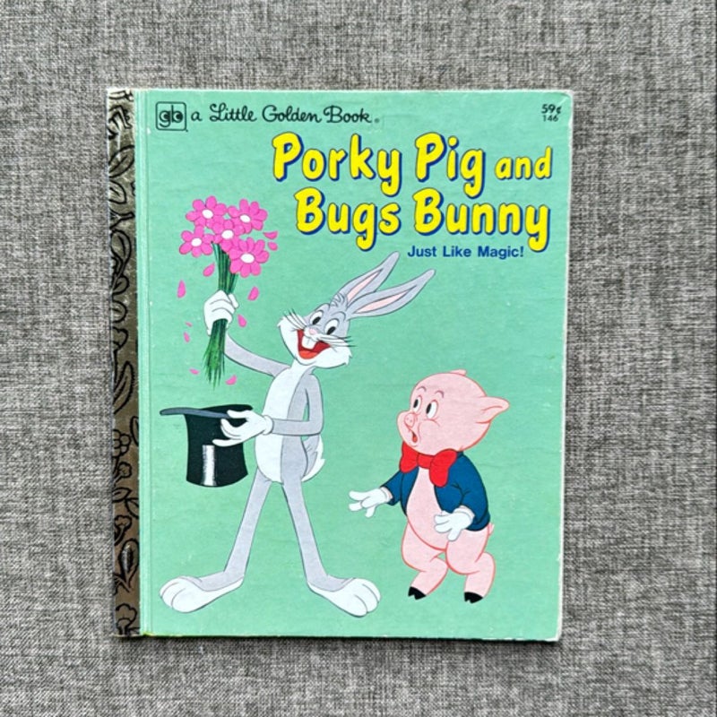 Porky Pig and Bugs Bunny