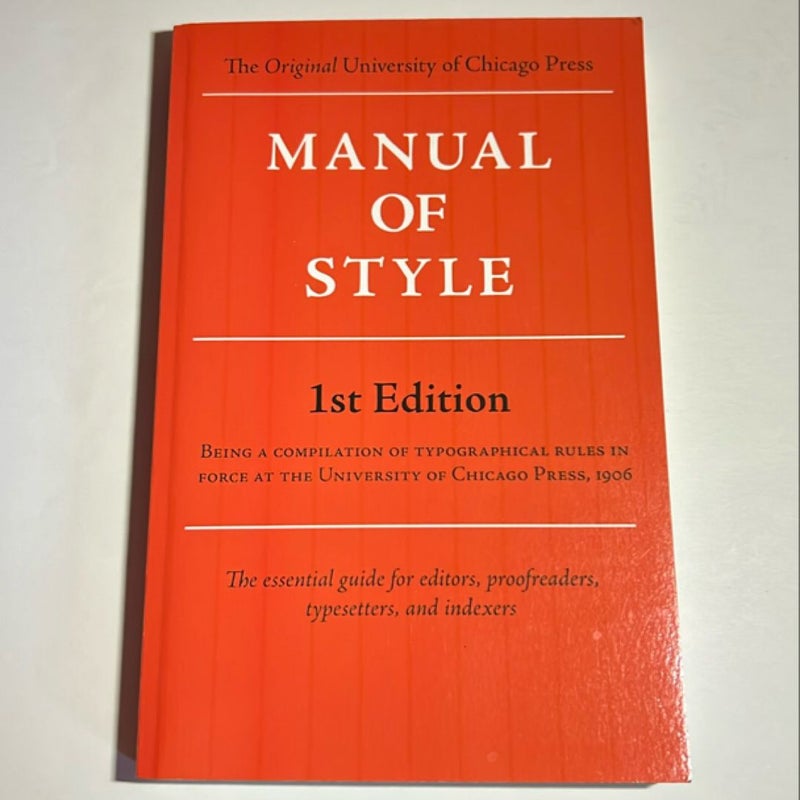 The Chicago Manual of Style