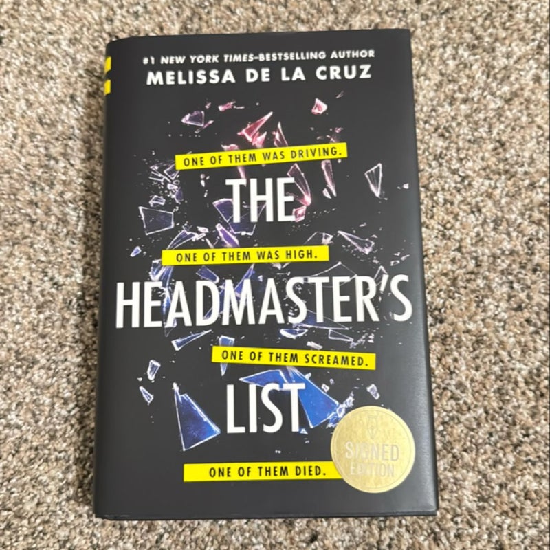 The Headmaster's List