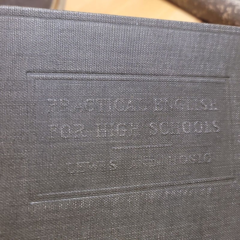 3 vintage school books. 2 from early 1900s