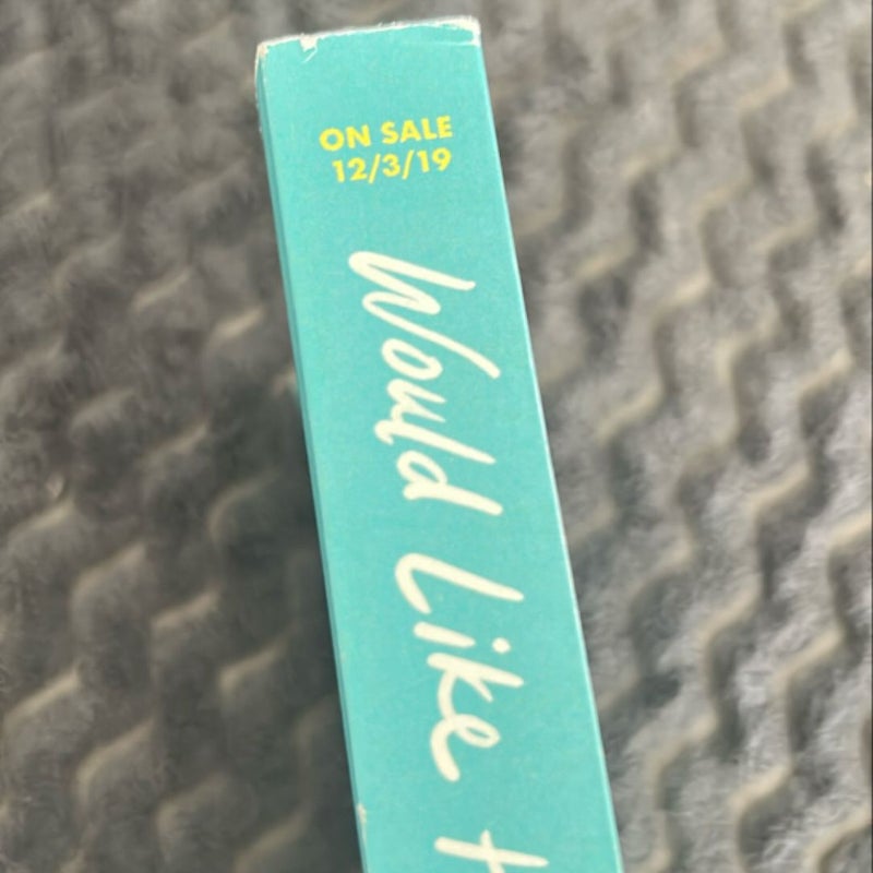 ARC COPY - Would Like to Meet