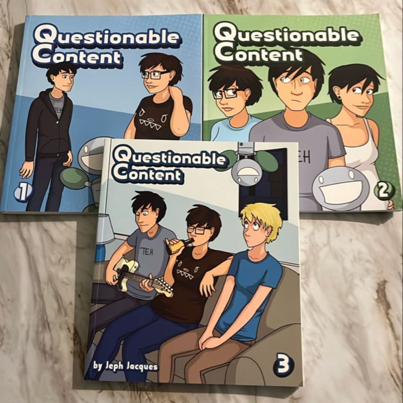 Questionable Content 1-3