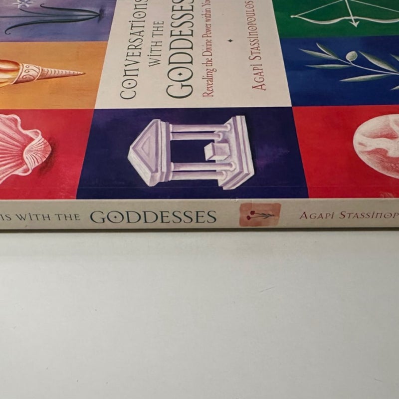 SIGNED Conversations with the Goddesses by Agapi Stassinopoulos (First Ed., PB)