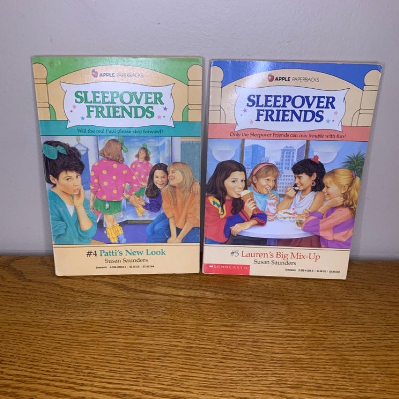Sleepover friends #4 and #5