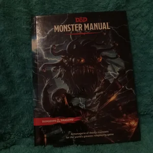 Dungeons and Dragons Monster Manual (Core Rulebook, d&d Roleplaying Game)