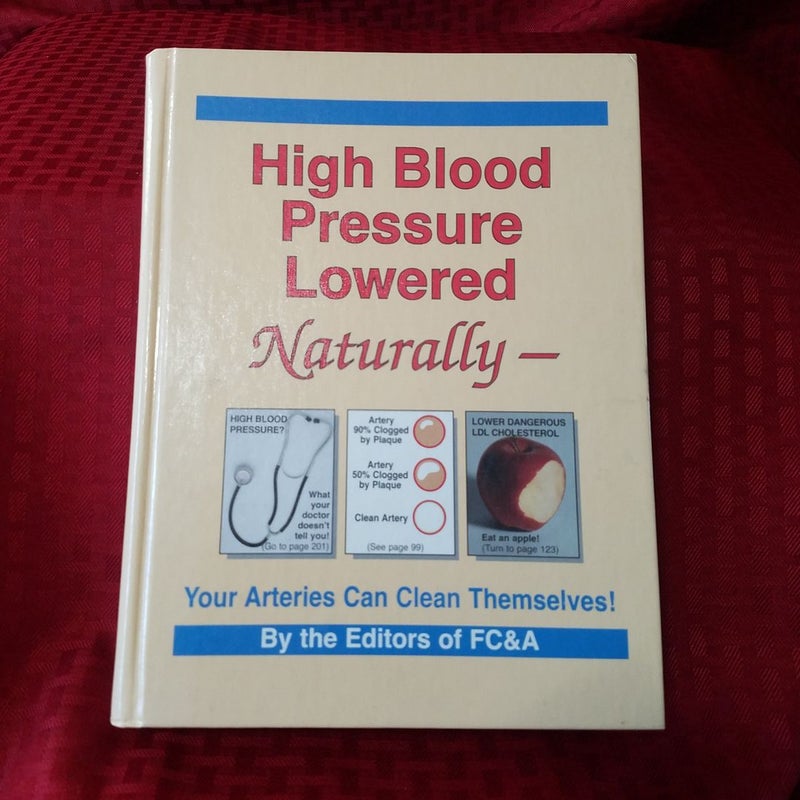 High Blood Pressure Lowered Naturally