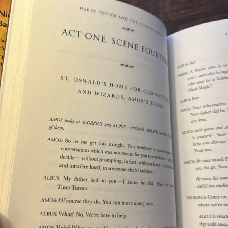 Harry Potter and the Cursed Child Parts One and Two (Special Rehearsal Edition Script)