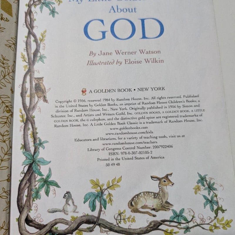 My Little Golden Book about God
