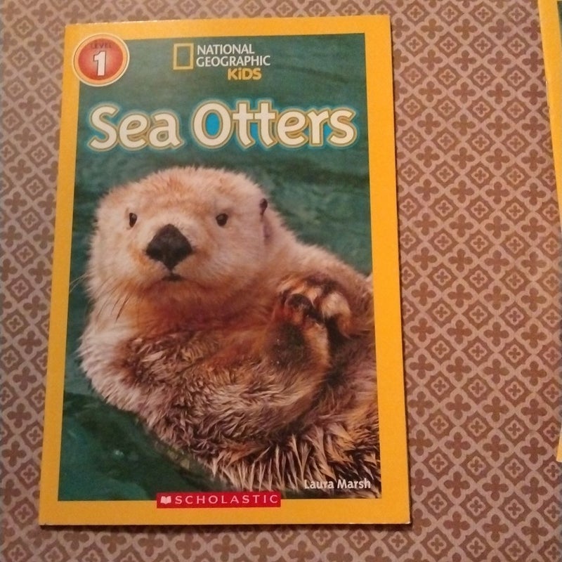 Lot of 4 National Geographic Kids I Can Read Level 1 Books