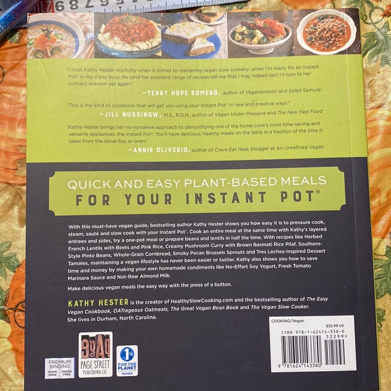 The Ultimate Vegan Cookbook for Your Instant Pot