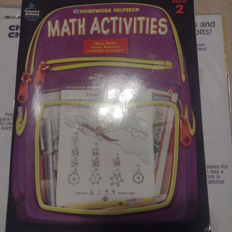 Math Activities, Grade 2