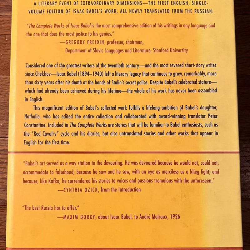 The Complete Works of Isaac Babel